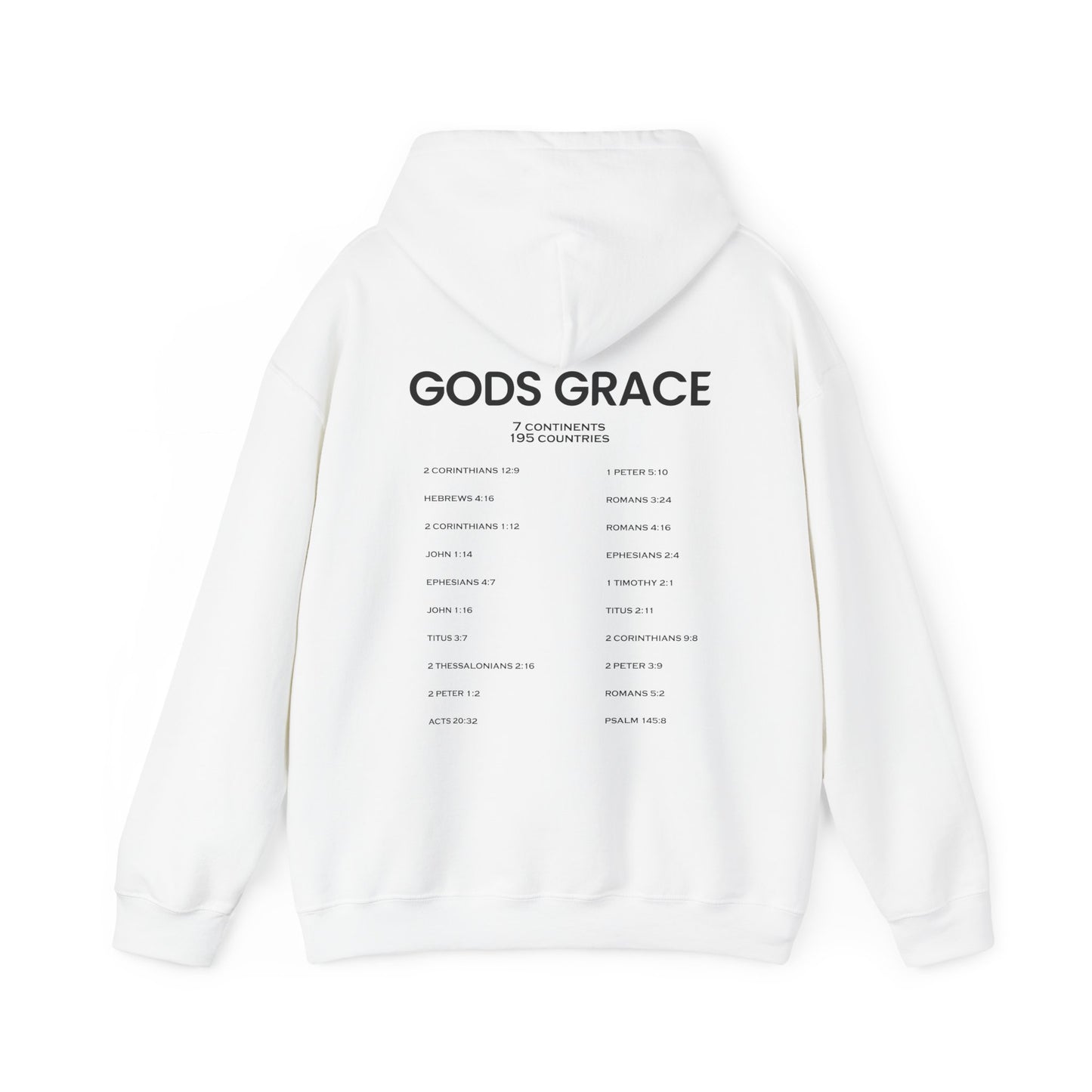 God's Grace: World Tour Hoodie (Multiple Colors Available)