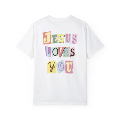 Jesus Loves You: Retro T-Shirt (Multiple Colors Available)