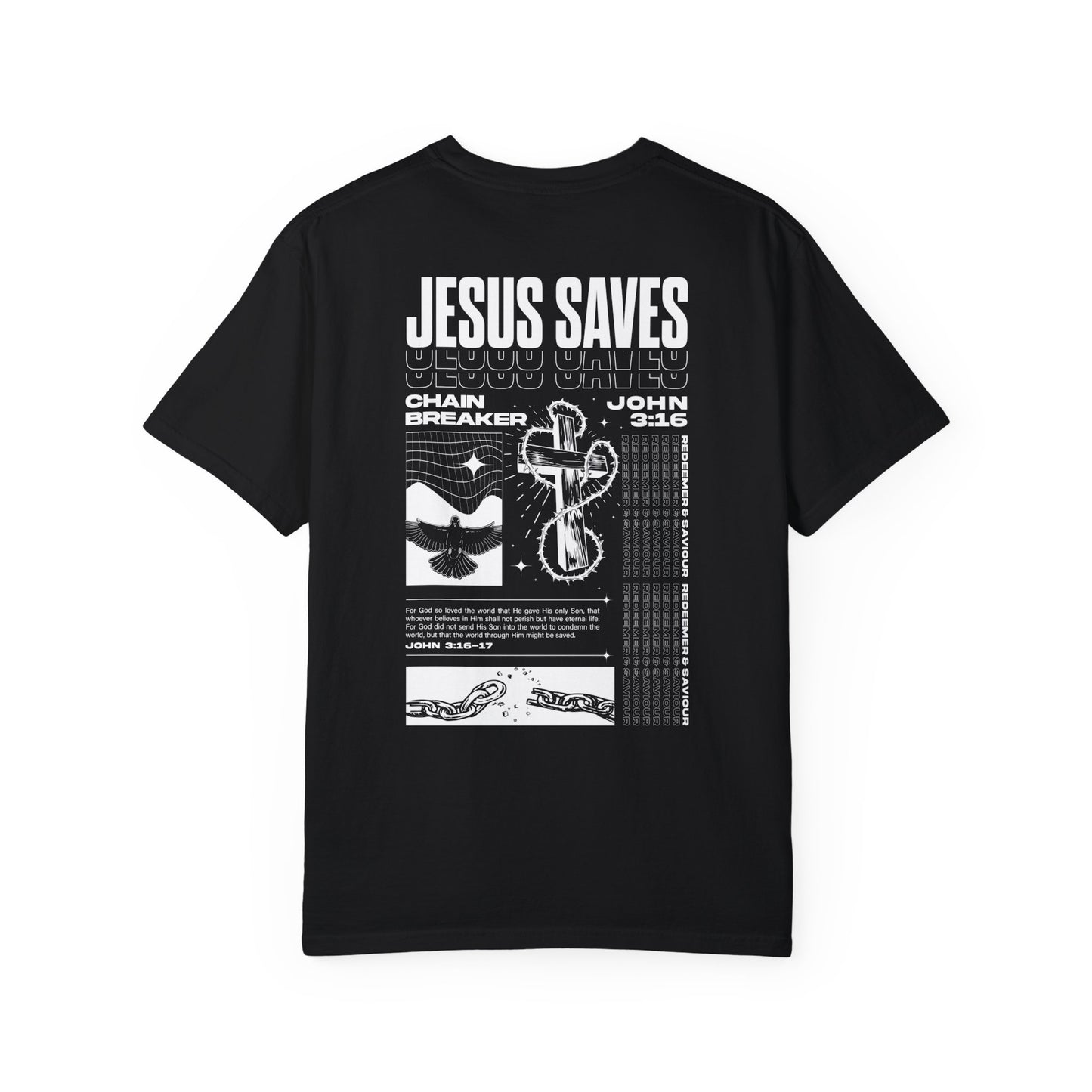 Jesus Saves T-Shirt (Multiple Colors Available)