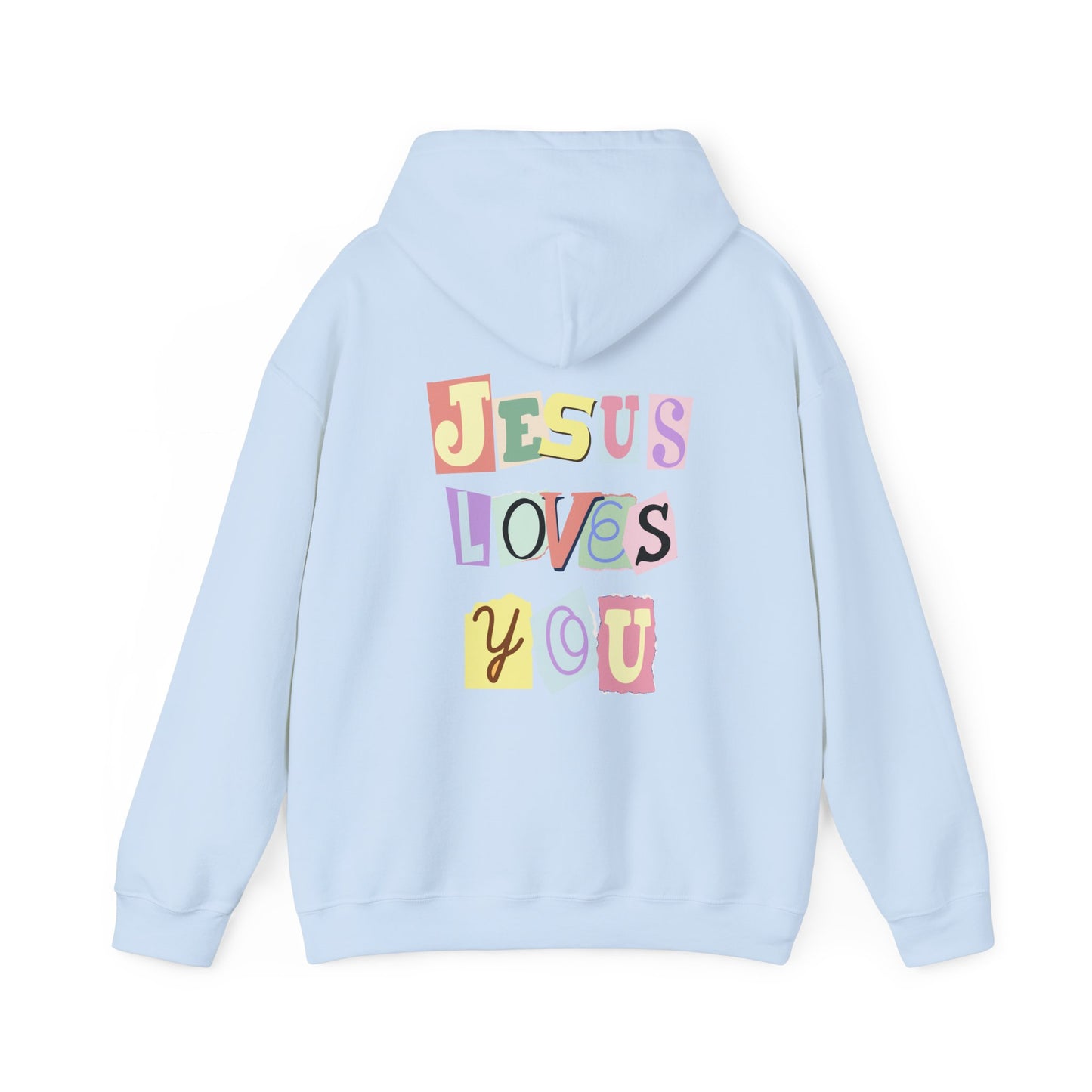 Jesus Loves You: Retro Hoodie (Multiple Colors Available)