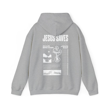 Jesus Saves Hoodie (Multiple Colors Available)